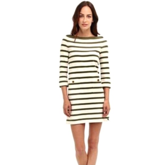 Kate Spade Striped Boat Neck Tunic Dress, Size L - Picture 9 of 9